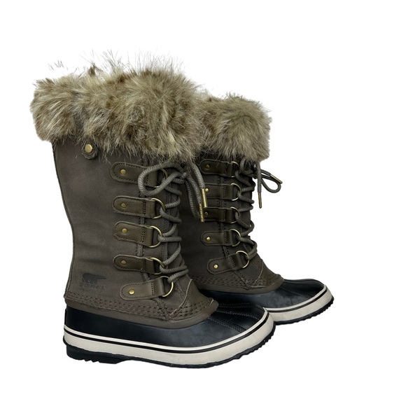 Sorel Joan of Artic Waterproof Faux Fur Boots 6 - Picture 4 of 9